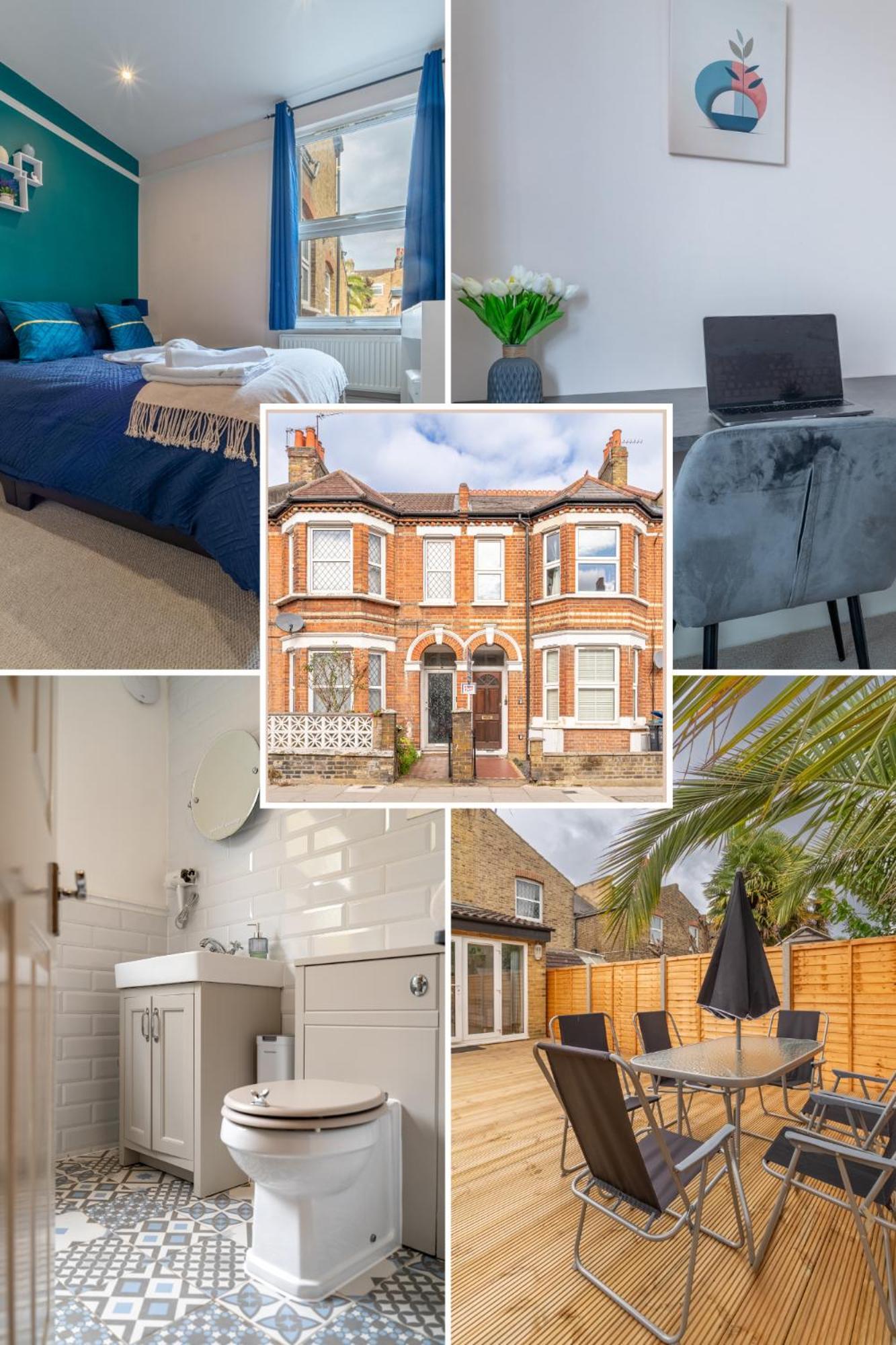 Beautiful 2 Bedroom With Private Garden In Wimbledon - Minutes From * Londra